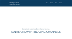 Desktop Screenshot of blazing-channels.com